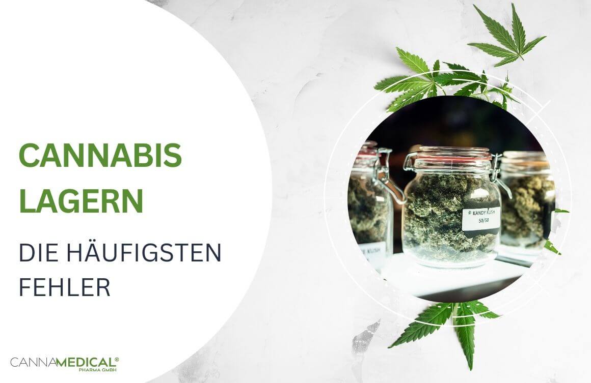 Cannabis in Glas aufbewahren