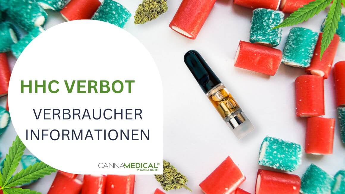 HHC Öl und rote und grüne Süßigkeiten