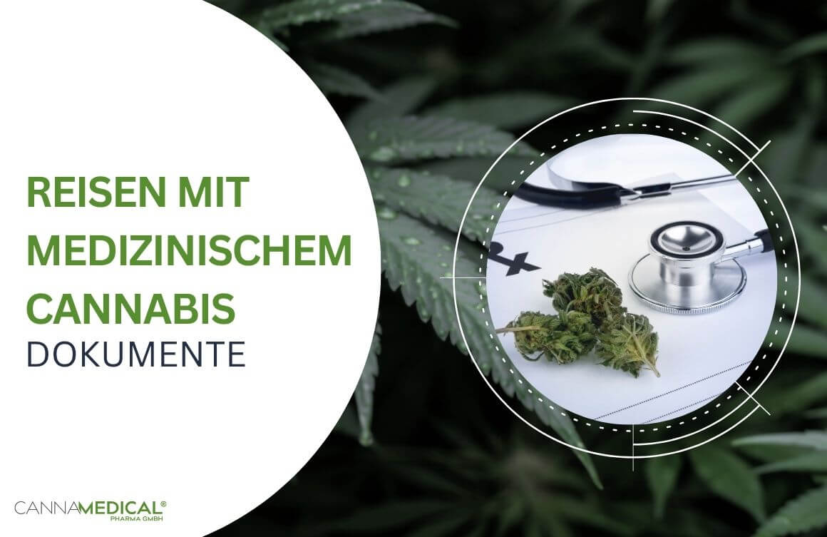 Cannabisblüten neben Stethoskop